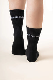 Chaussettes montantes classiques - Noir
