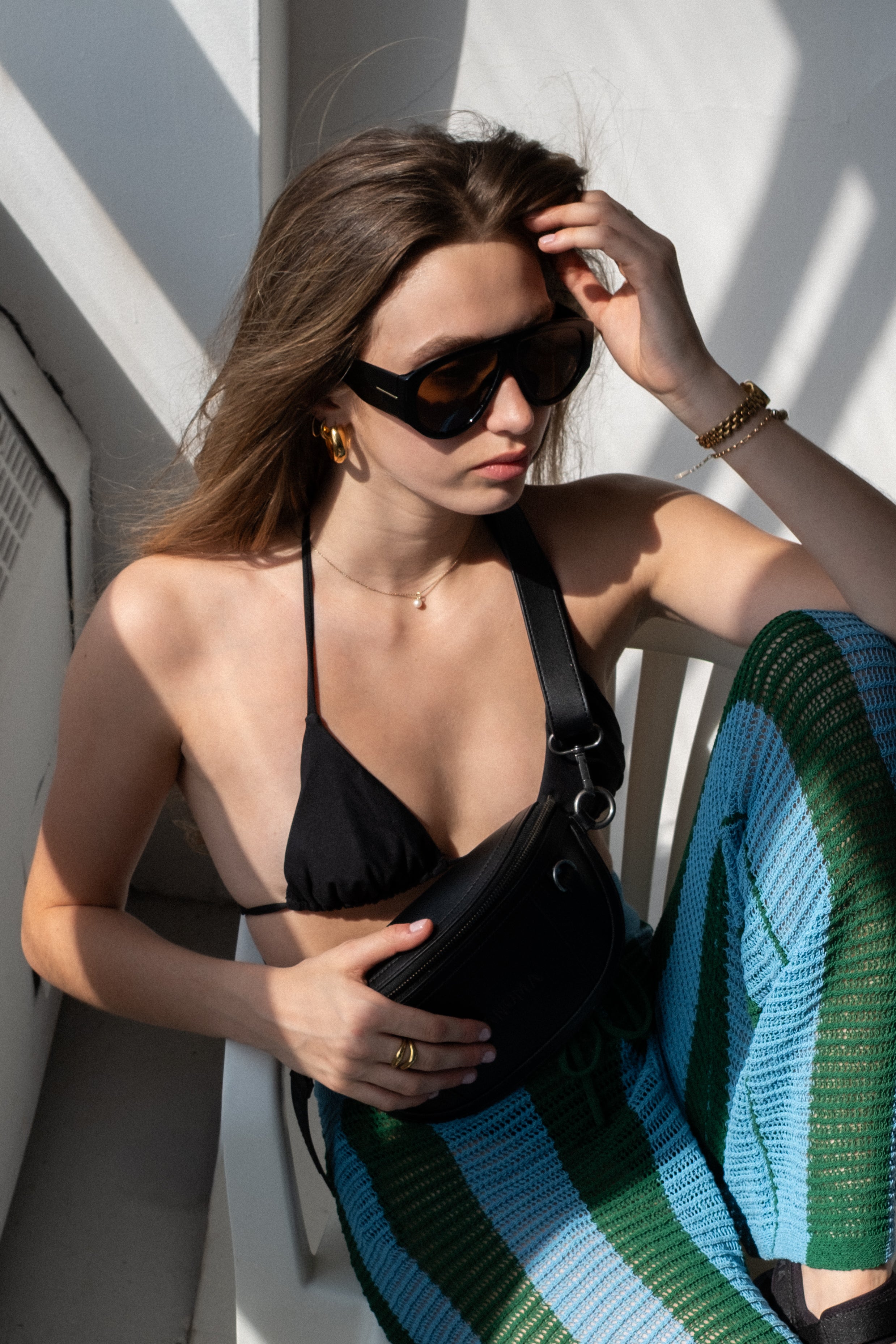 MALIBU Belt Bag in Black