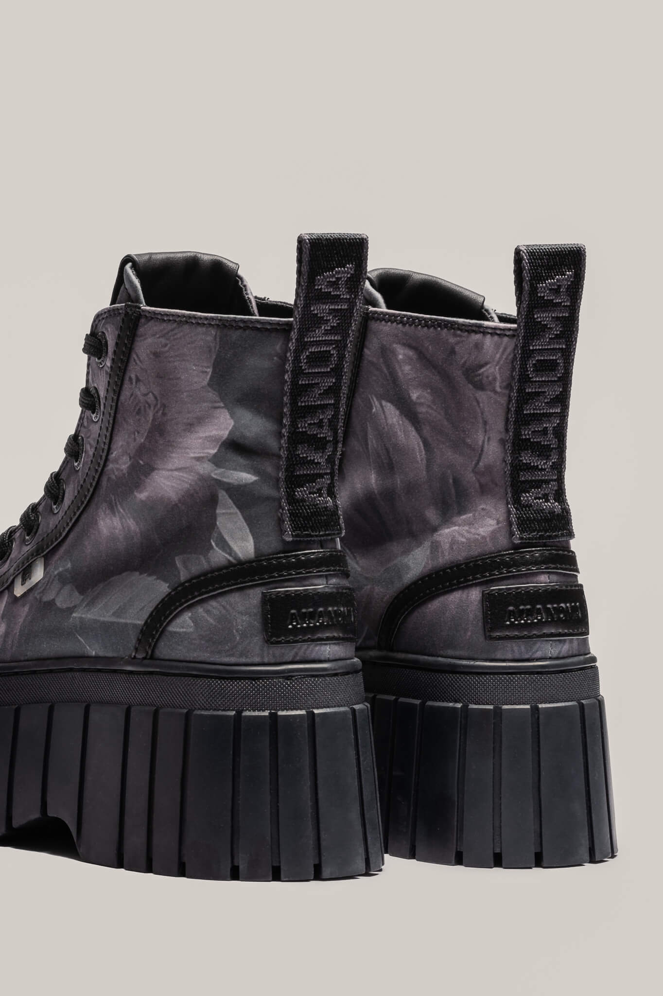 LONDON Women's Vegan Lace-Up Boots Attraction - Main Image