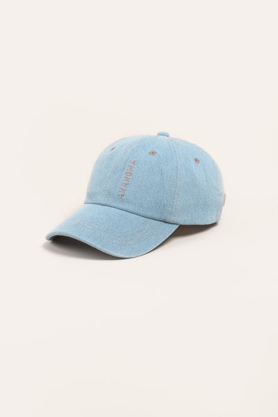 【THE MUSEUM VISITOR】 WASHED DENIM BALLCAP (PINK BLUE) THE MUSEUM VISITOR】 WASHED DENIM BALLCAP (PINK BLUE) 帽子